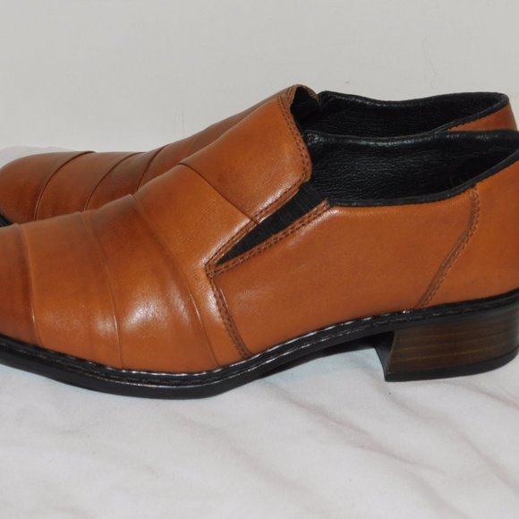 Rieker Leather Slip On Shoes Size 4 - Picture 5 of 8
